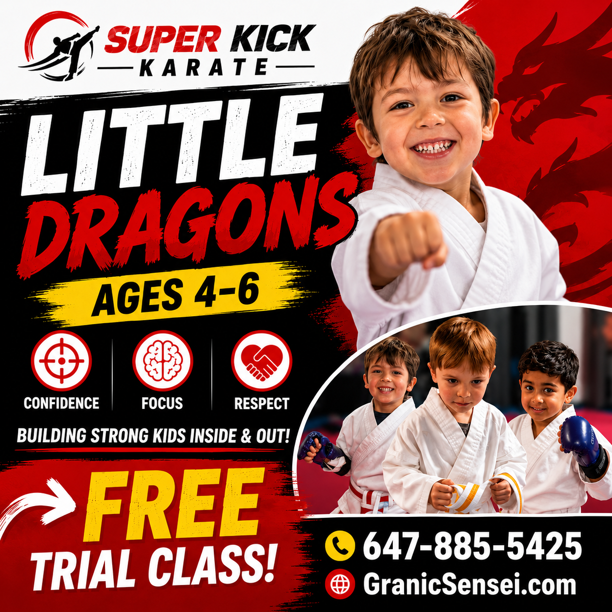 Little Dragons invite